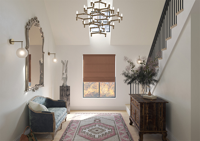 Stamford, Cinnamon - Roman Blind - Image 8